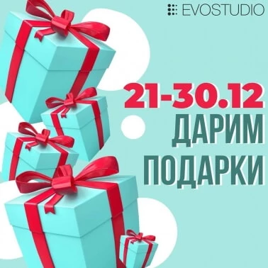 Новогодние подарки от EVOSTUDIO!