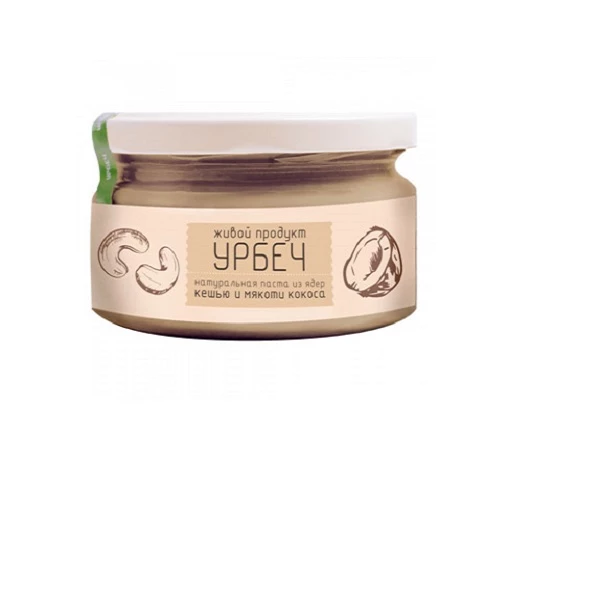 Урбеч из ядер кешью и мякоти кокоса Живой продукт, 225 г
