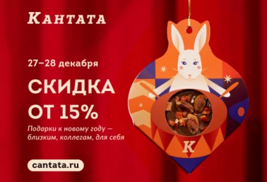 Новогодняя акция в Кантате