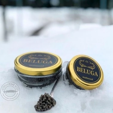 "Астраханский осетр" дарит скидку на икру белуги!