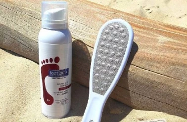 В "Мастер Центр" -25% на мусс и терку "Footlogix"!