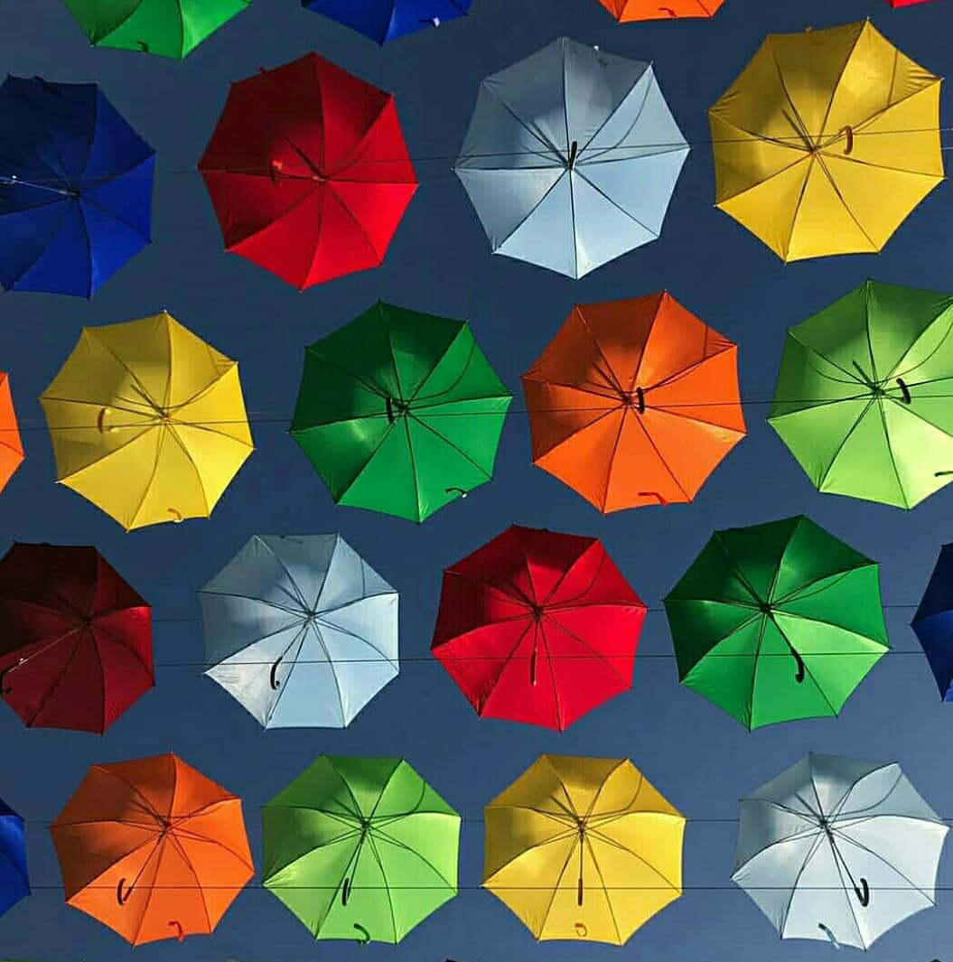 Открытие Аллеи парящих зонтиков в ТК "Центр Города"