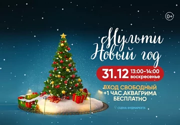 31.12 с 13:00 до 14:00 Новогодняя Мульти Дискотека!