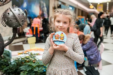 Детский мастер-класс Зимняя сказка