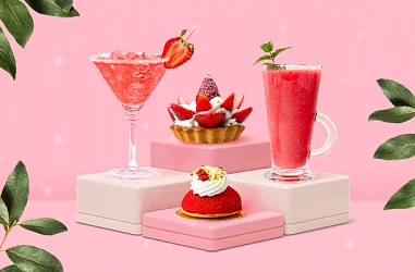 НЕОБЫЧНО - ВСЁ КЛУБНИЧНО В ФУДМАРКЕТЕ!