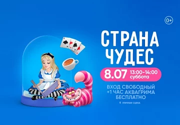 8.07 с 13:00 до 14:00 анимационная программа "СТРАНА ЧУДЕС!"