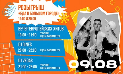 09.08 Розыгрыш призов "Еда в большом городе"