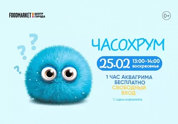25.02 в 13:00 Игровая танцевальная программа "ЧАСОХРУМ"