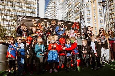 Беговелогонка на кубок Человека Паука