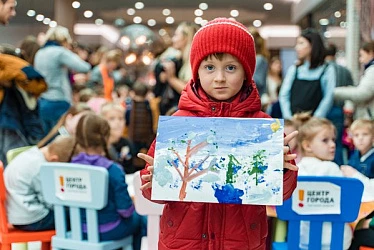 Детский мастер-класс Привет, зима!